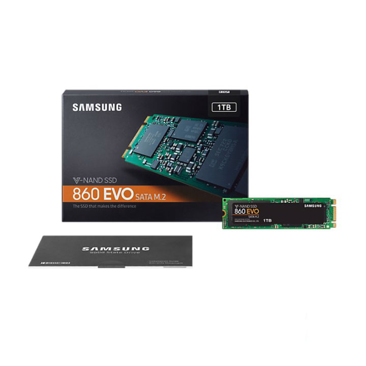 Ổ cứng SSD Samsung 860 Evo 1TB M.2 2280 SATA 3 – MZ-N6E1T0BW