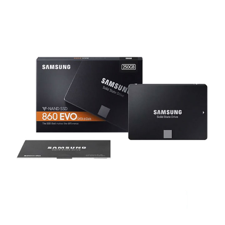 Ổ cứng SSD Samsung 860 Evo 250GB 2.5inch SATA 3 - MZ-76E250BW