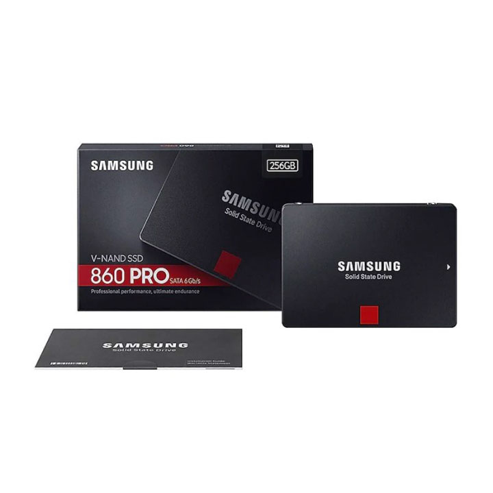 Ổ cứng SSD Samsung 860 Pro 256GB 2.5inch SATA 3 - MZ-76P256BW