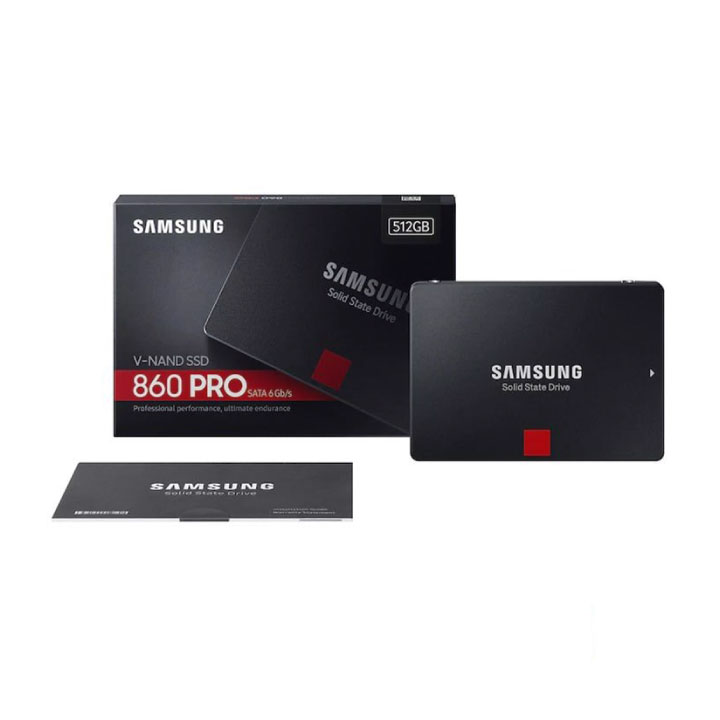 Ổ cứng SSD Samsung 860 Pro 512GB 2.5inch SATA 3 - MZ-76P512BW