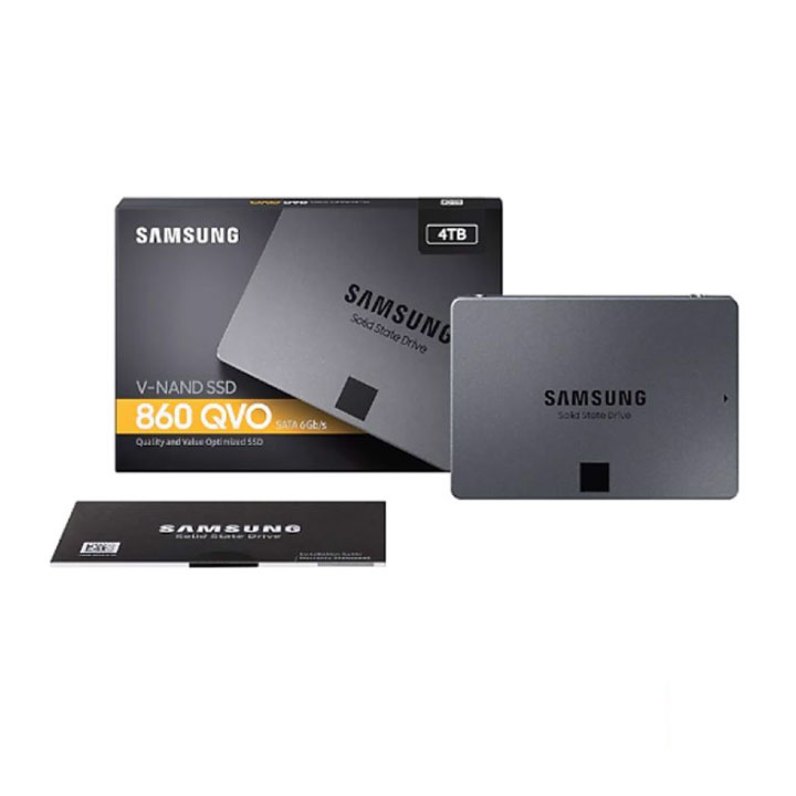 Ổ cứng SSD Samsung 860 Qvo 4TB 2.5inch SATA 3 - MZ-76Q4T0BW