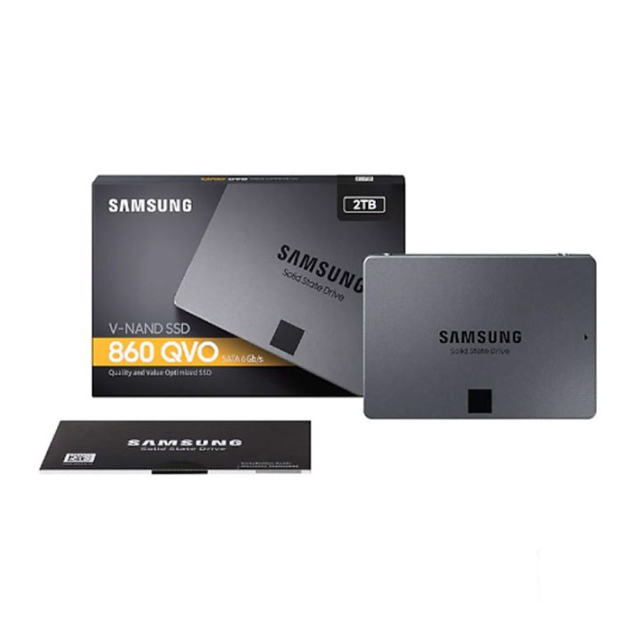 Ổ cứng SSD Samsung 860 Qvo 2TB 2.5inch SATA 3 - MZ-76Q2T0BW