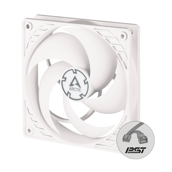 Fan case Arctic P12 PWM PST White