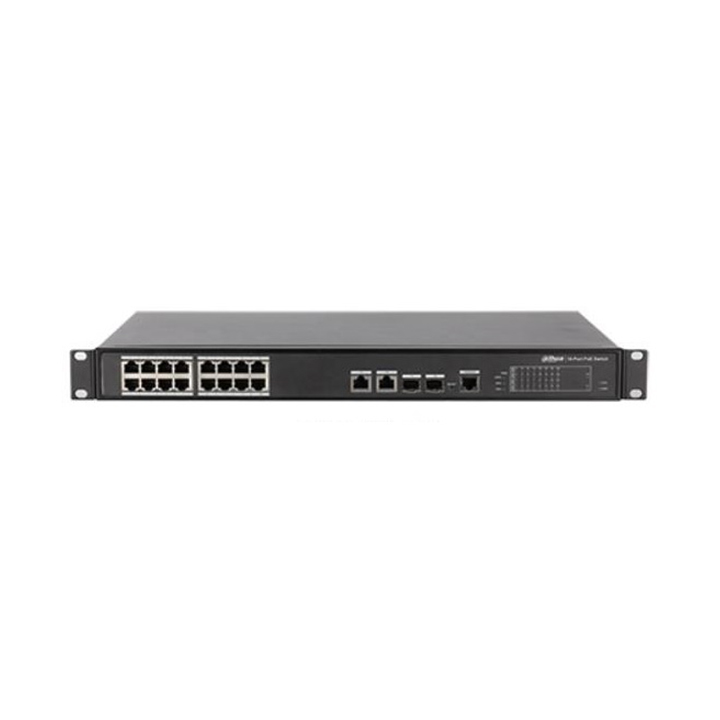 Switch 16 port 10/100Mbps PoE DAHUA PFS4218-16ET-190