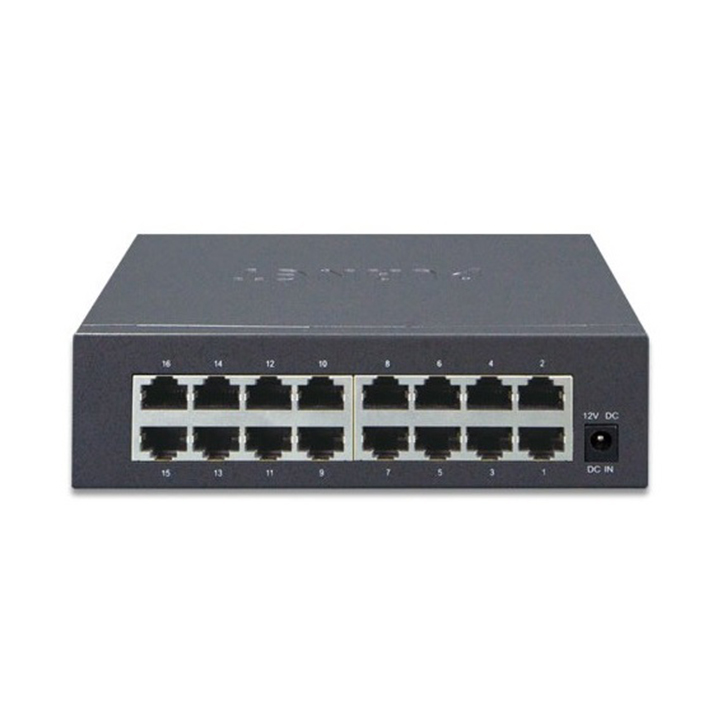 Gigabit Switch 16-port 10/100/1000Mbps PLANET GSD-1603