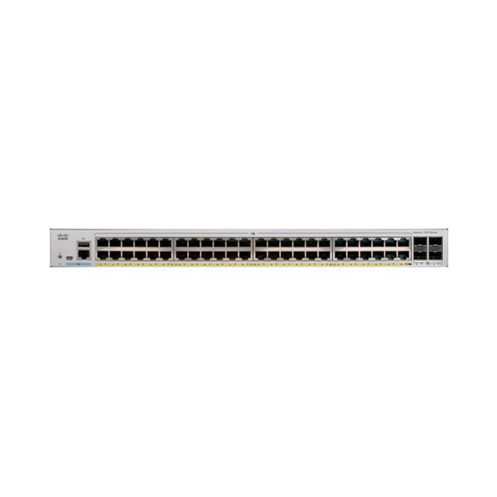 Thiết bị chuyển mạch Catalyst Cisco C1000-48FP-4G-L (48 Port GE PoE + 4 Port SFP+)