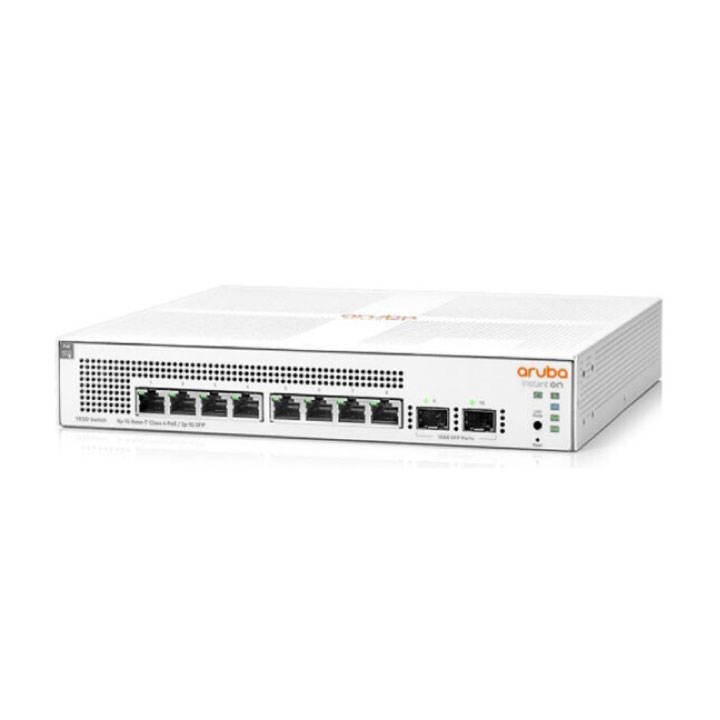 Switch Instant On 1930 8 Port Gigabit PoE 2 SFP 124W Aruba JL681A