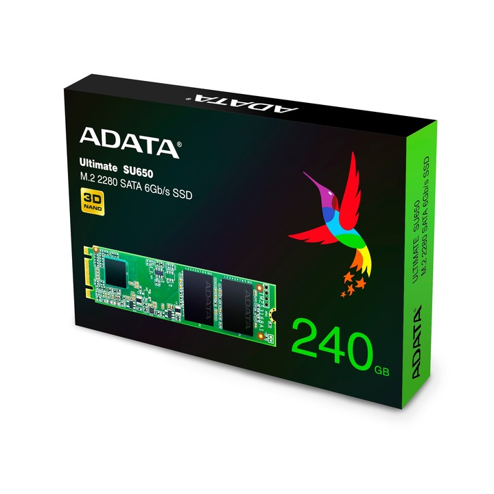 Ổ Cứng SSD Adata SU650NS38 240GB M.2 2280 SATA ASU650NS38-240GT-C