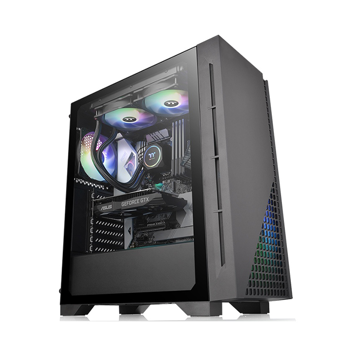 Case Thermaltake H330 TG Black CA-1R8-00M1WN-00