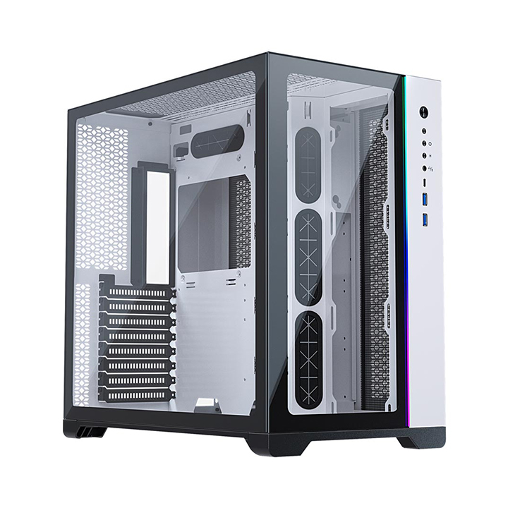 Case Metallic Gear Neo Qube ATX Case Digital RGB Glass White MG-NE620Q_DWT01