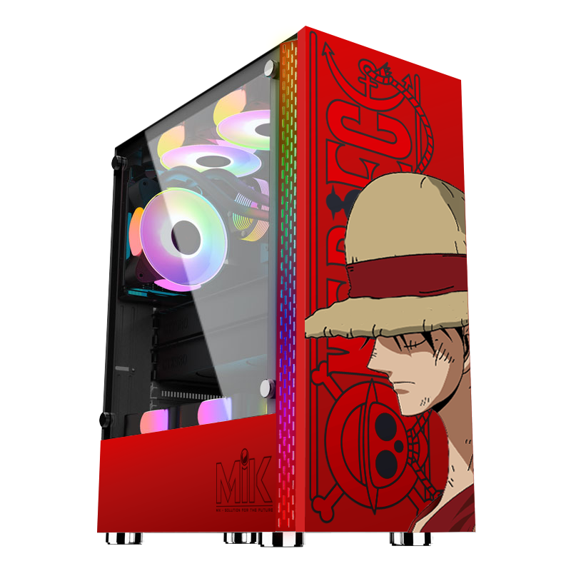 HugoTech - Case MIK DT03 RED LUFFY