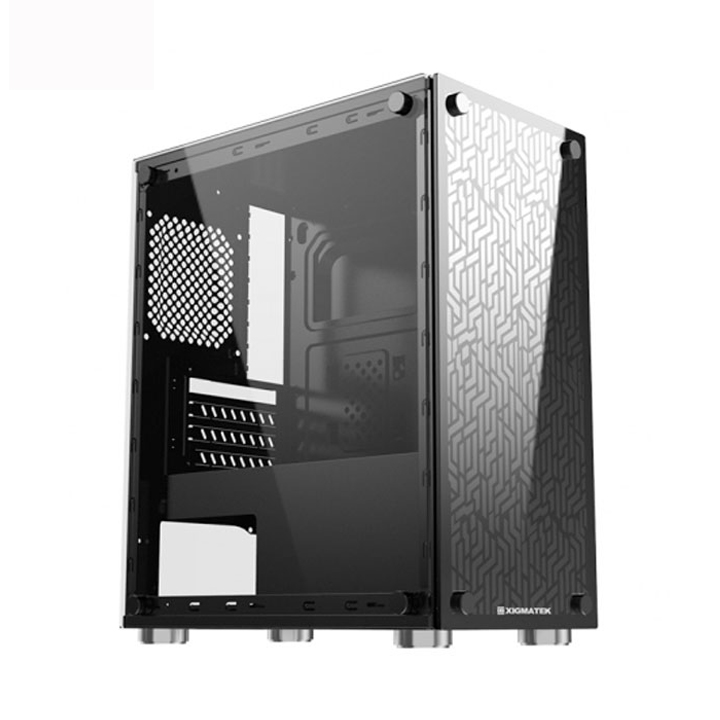 Thùng máy / Vỏ Case Xigmatek NYX EN43040 - M-ATX, 2 SIDE TEMPERED GLASS