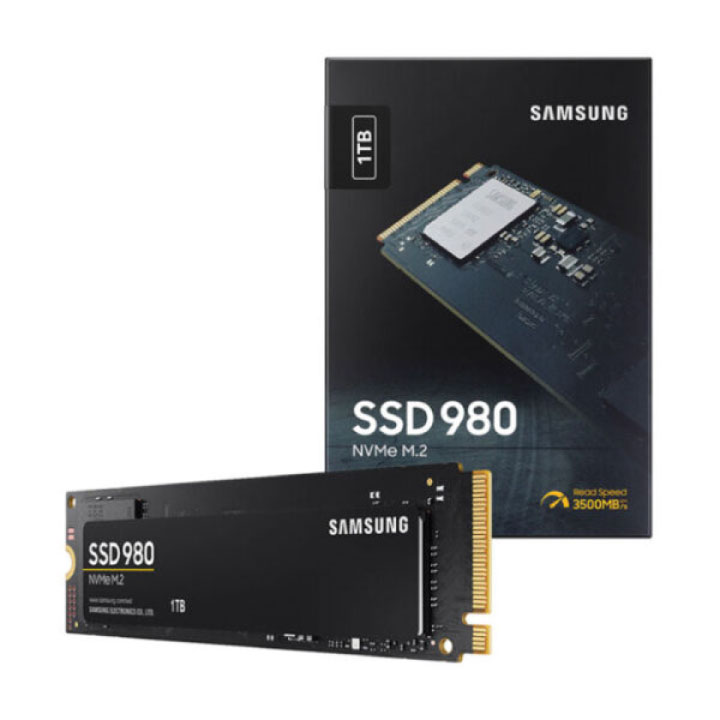 Ổ Cứng SSD SamSung 980 1TB M.2 NVMe PCIe Gen3x4 MZ-V8V1T0BW