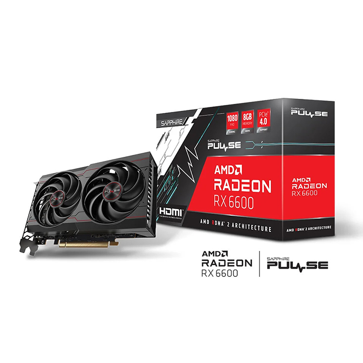 Card màn hình SAPPHIRE PULSE RX 6600 GAMING 8GB