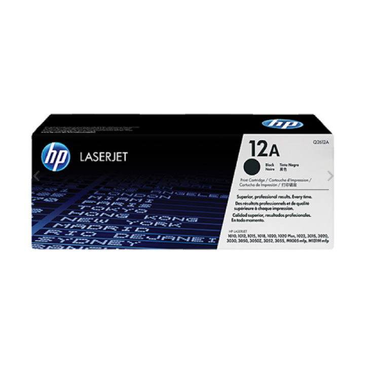 Mực in HP 12A Black LaserJet Toner Cartridge (Q2612A)