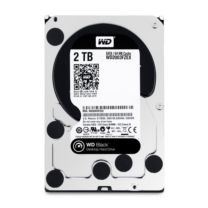 Ổ cứng HDD WD Black 2TB 3.5