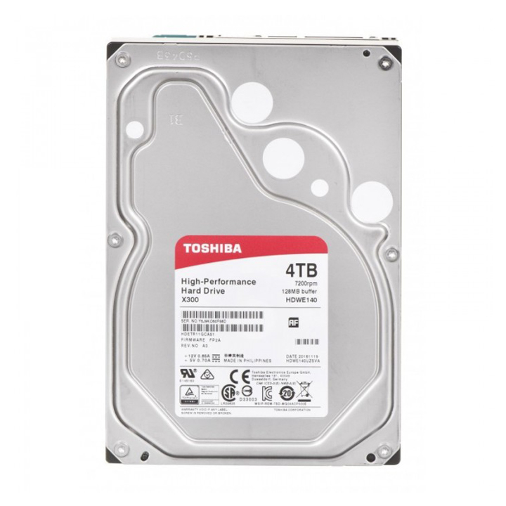 Ổ cứng HDD Toshiba 6TB HDWE160UZSVA 3.5inch dành cho PC