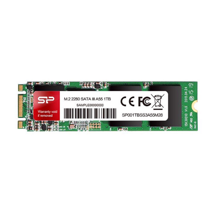 Ổ cứng SSD Silicon A55 1TB M2.Sata (SP001TBSS3A55M28)