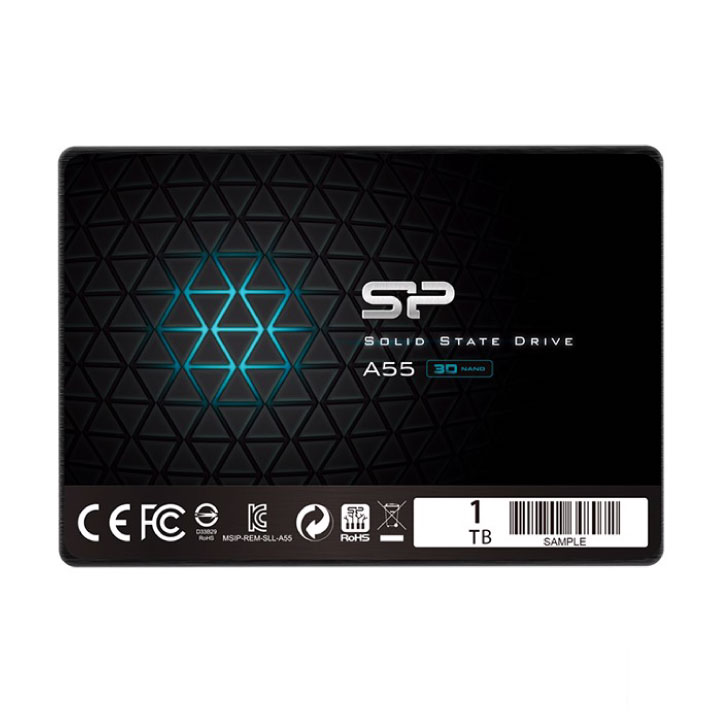 Ổ cứng SSD Silicon A55 1TB Sata 3 (SP001TBSS3A55S25)