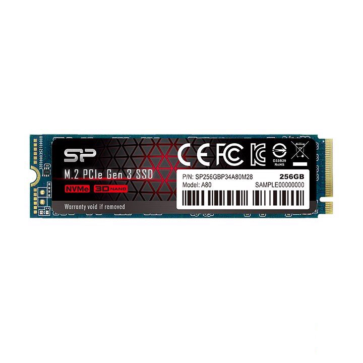 Ổ cứng SSD Silicon A80 256GB M2.PCIe 3x4 (SP256GBP34A80M28)