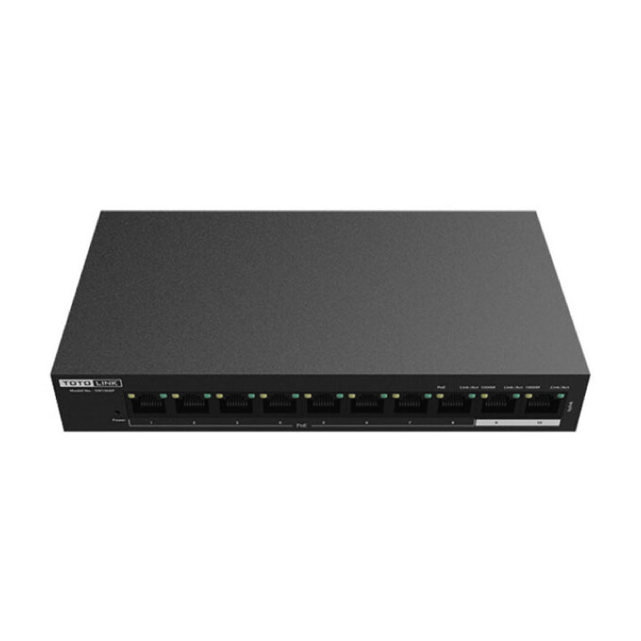 Switch TOTOLINK 8-Ports 10/100Mbps PoE Powered SW1008P