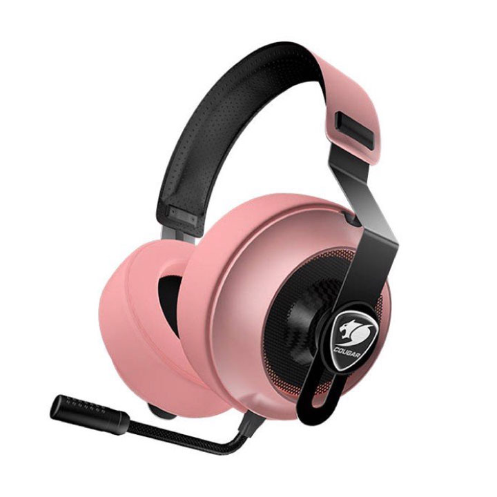 Tai nghe chơi game Cougar Phontum Essential Stereo Pink