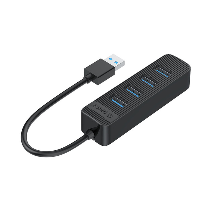 Bộ chia USB HUB 4 cổng USB 3.0 ORICO TWU3-4A-BK