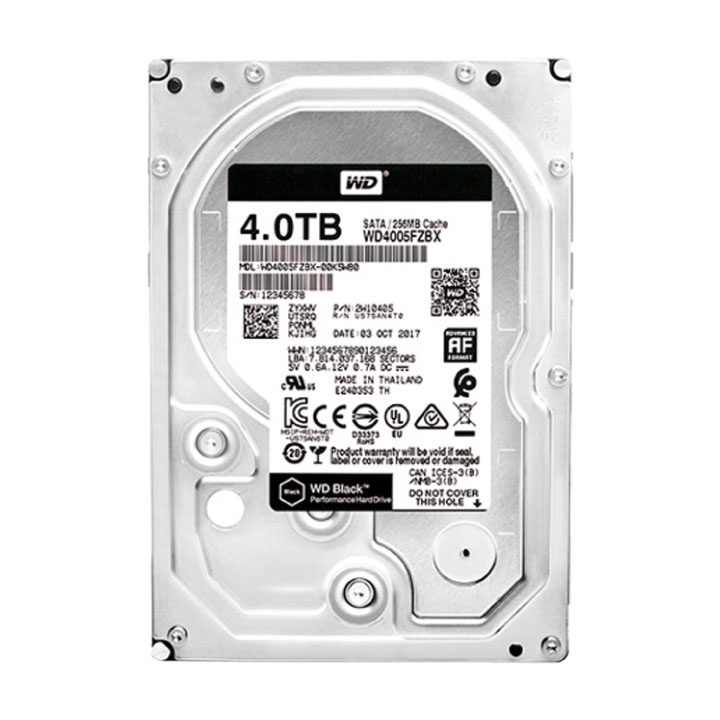 Ổ cứng HDD WD Black 4TB 3.5