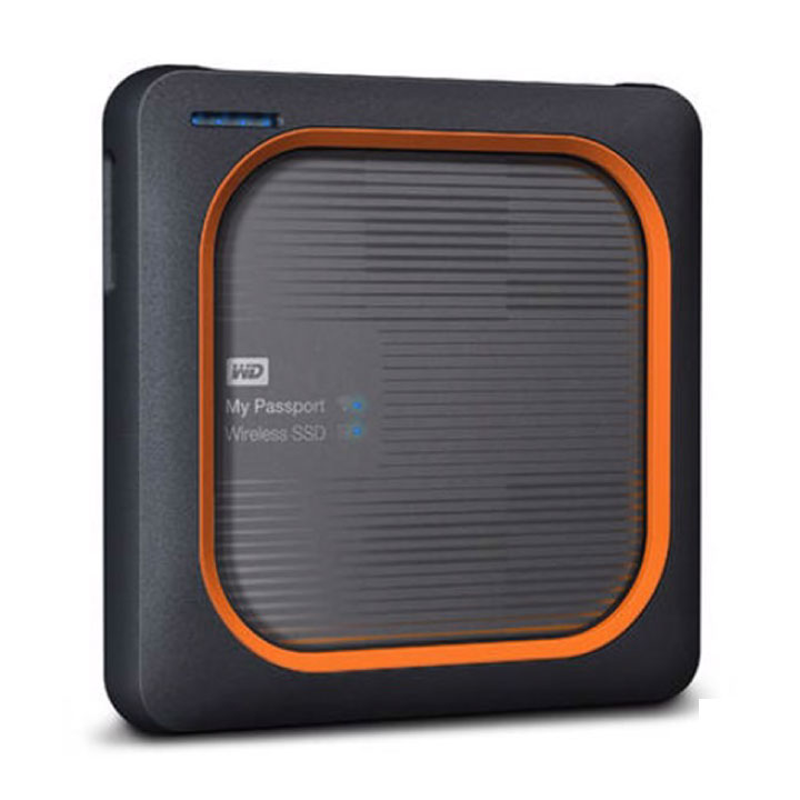 Ổ cứng di động SSD WD My Passport Wireless 2TB USB 3.0 WiFi WDBAMJ0020BGY-PESN