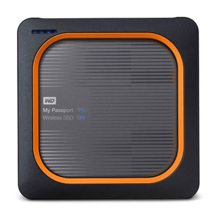 Ổ cứng di động SSD WD My Passport Wireless 1TB USB 3.0 WiFi WDBAMJ0010BGY-PESN