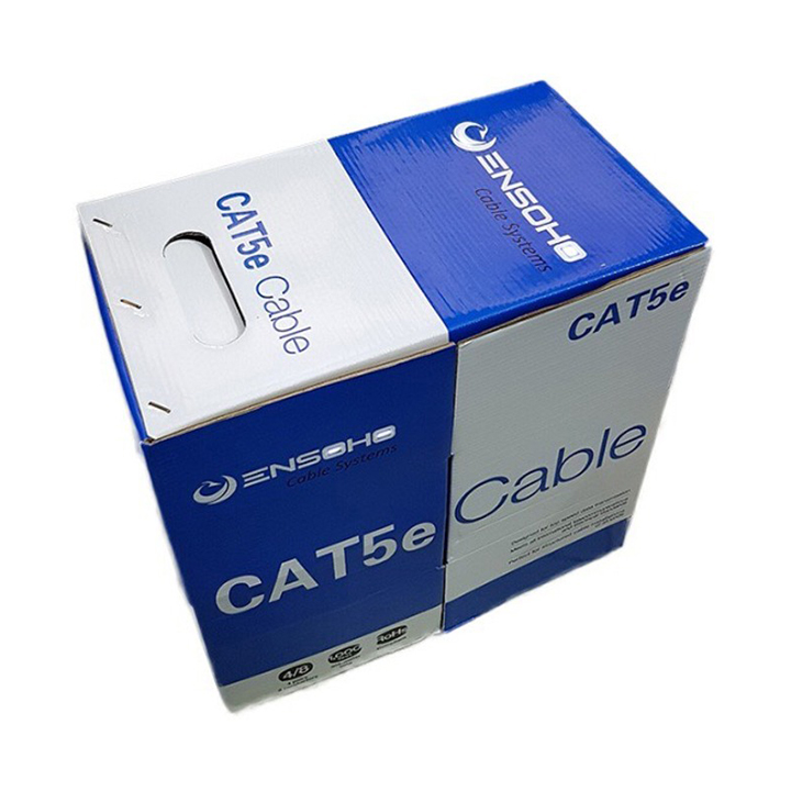 Cáp mạng CAT5e FTP CCA chống nhiễu 305m ENSOHO EN-F5CA24