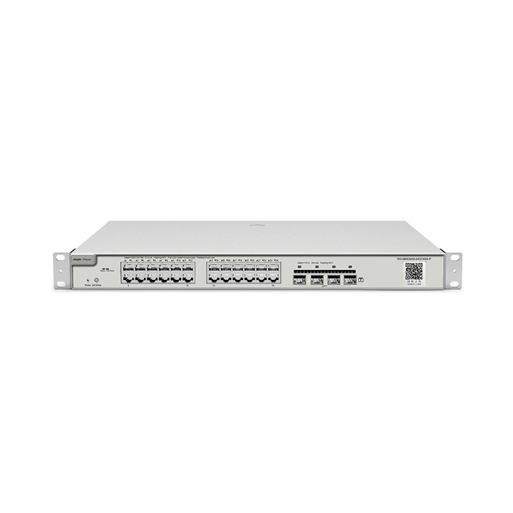 Layer 2 Cloud Managed Switch 24 cổng PoE Ruijie Reyee RG-NBS3200-24GT4XS-P