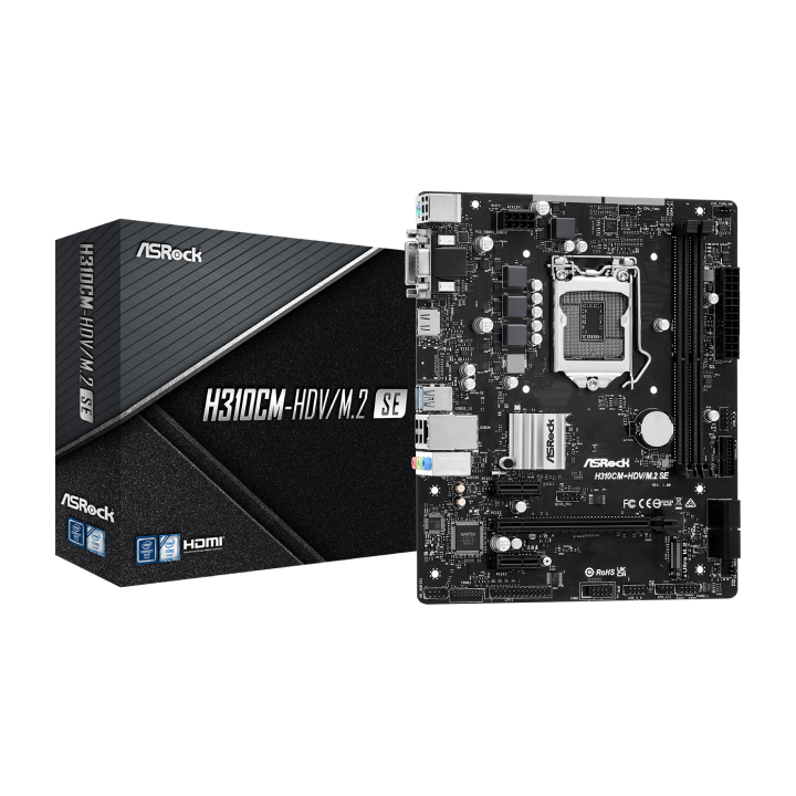 Mainboard ASRock H310CM-HDV/M.2 SE (Intel)