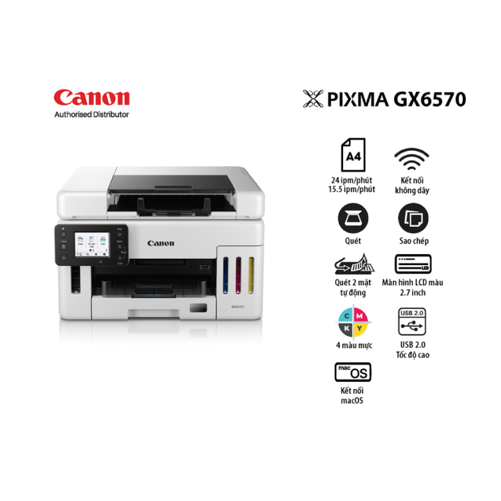 nơi mua Máy in phun màu đa năng Canon Maxify GX6570 giá rẻ