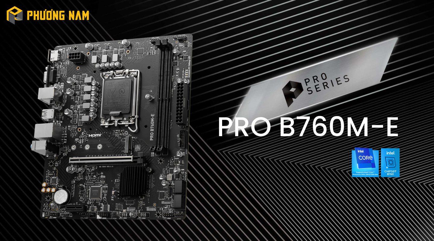 Mainboard MSI PRO B760M-E