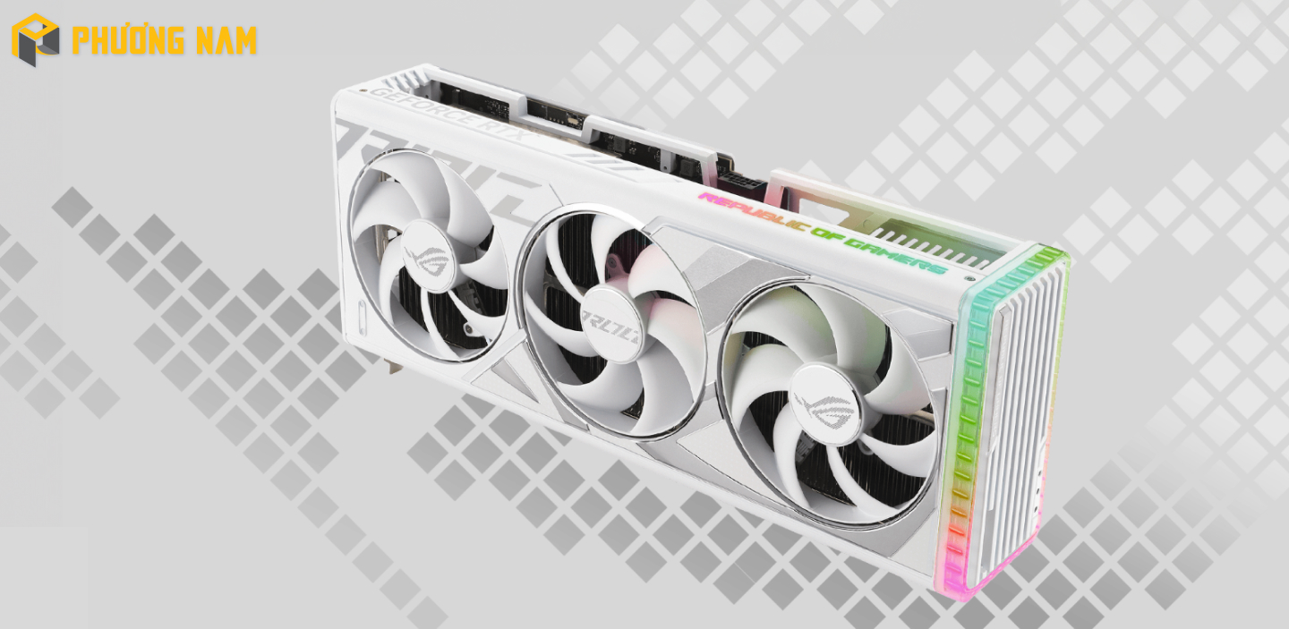 Asus ROG Strix GeForce RTX 4080 SUPER 16GB GDDR6X White OC Edition (ROG-STRIX-RTX4080S-O16G-WHITE)