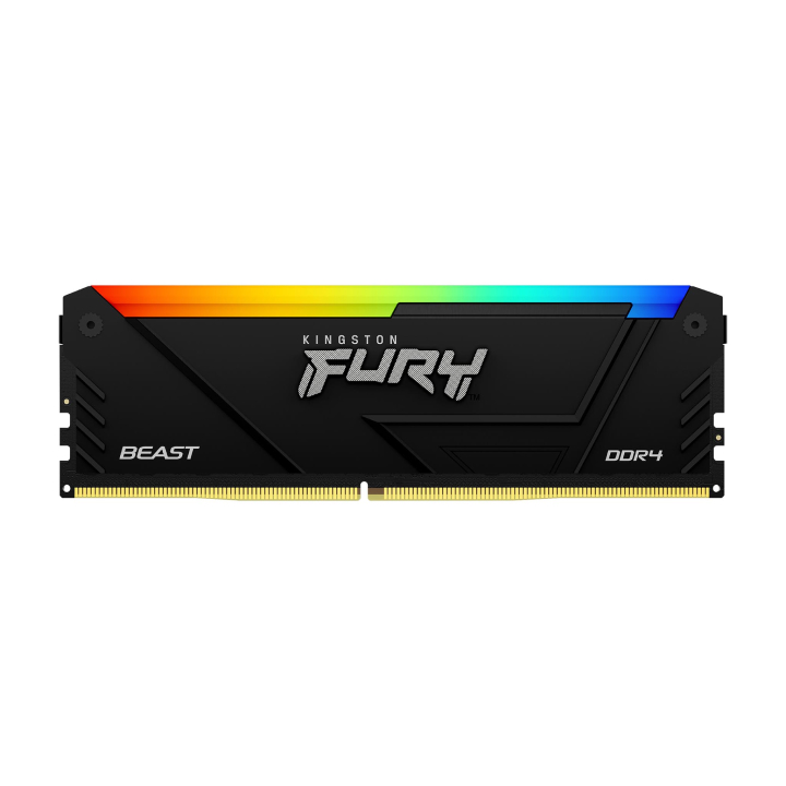 Ram PC Kingston Fury Beast RGB KF436C17BB2A/8 (8GB DDR4 3600MHz)