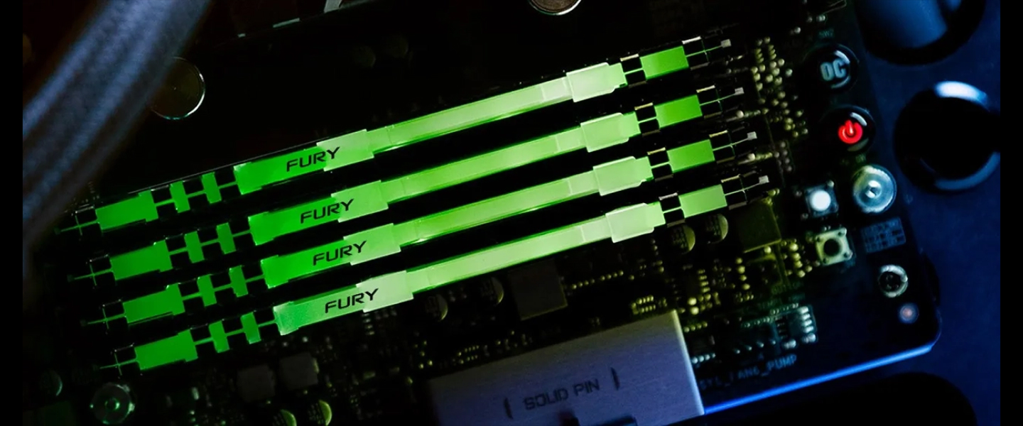 Ram PC Kingston Fury Beast RGB KF436C17BBAK2/16 (16GB 3600Mhz DDR4)