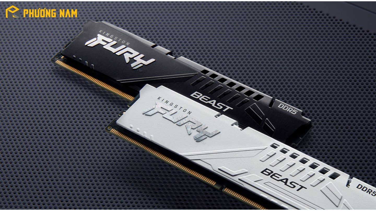 Ram PC Kingston Fury Beast Black KF556C40BB-16 (16GB 5600MHz DDR5)