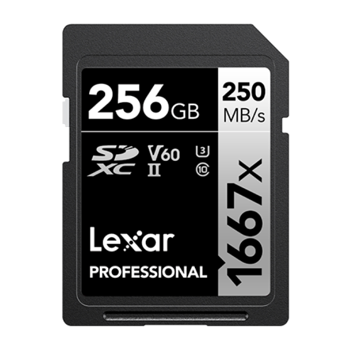 Thẻ nhớ SDXC Lexar 256GB Professional 1667x LSD256CB1667