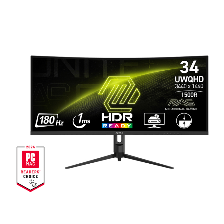 Màn hình cong MSI MAG 342CQR E2 34″ UWQHD VA 180Hz