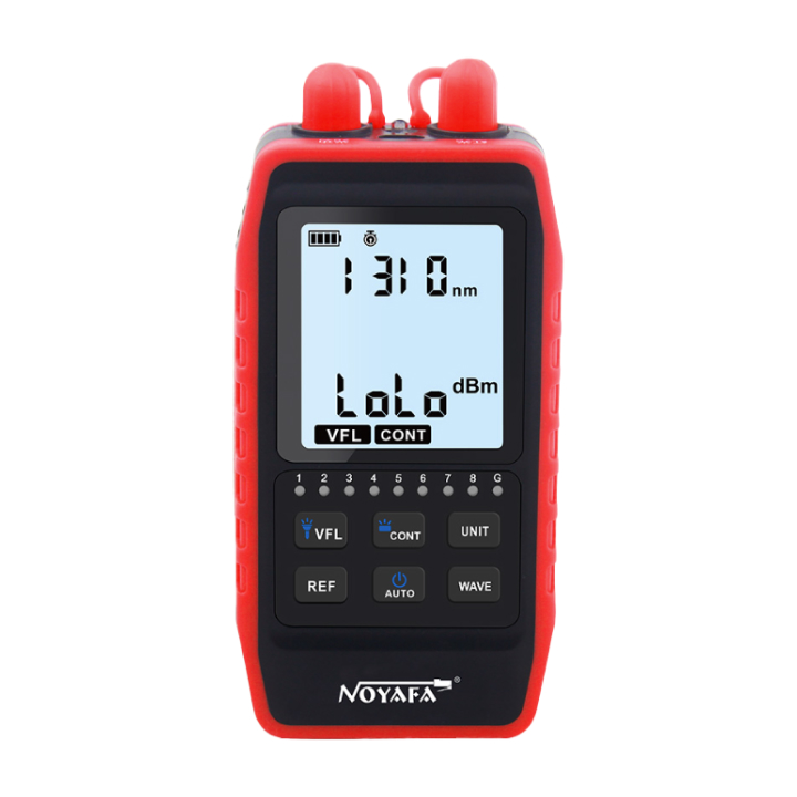 Máy Test mạng NOYAFA NF-908L đo công suất quang, soi sợi quang, test dây mạng