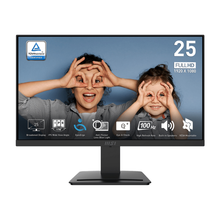 Màn Hình MSI PRO MP253 24.5″ FHD IPS 100Hz