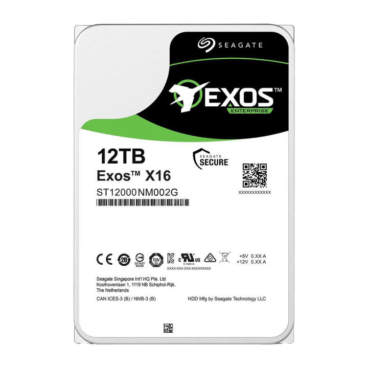 Ổ cứng HDD Seagate Exos X16 ST12000NM002G 12TB SAS 3.5