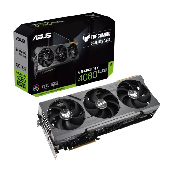 Card màn hình ASUS TUF Gaming GeForce RTX 4080 SUPER 16GB GDDR6X OC Edition (TUF-RTX4080S-O16G-GAMING)