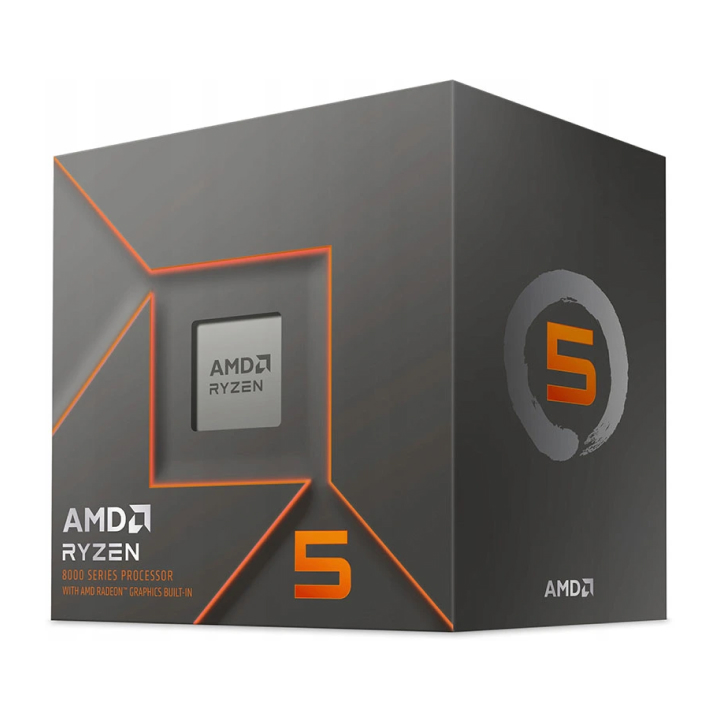 CPU AMD Ryzen 5 8400F (up to 4.7GHz, 6 nhân, 12 luồng, 16MB) - AM5 - 100-100001591BOX