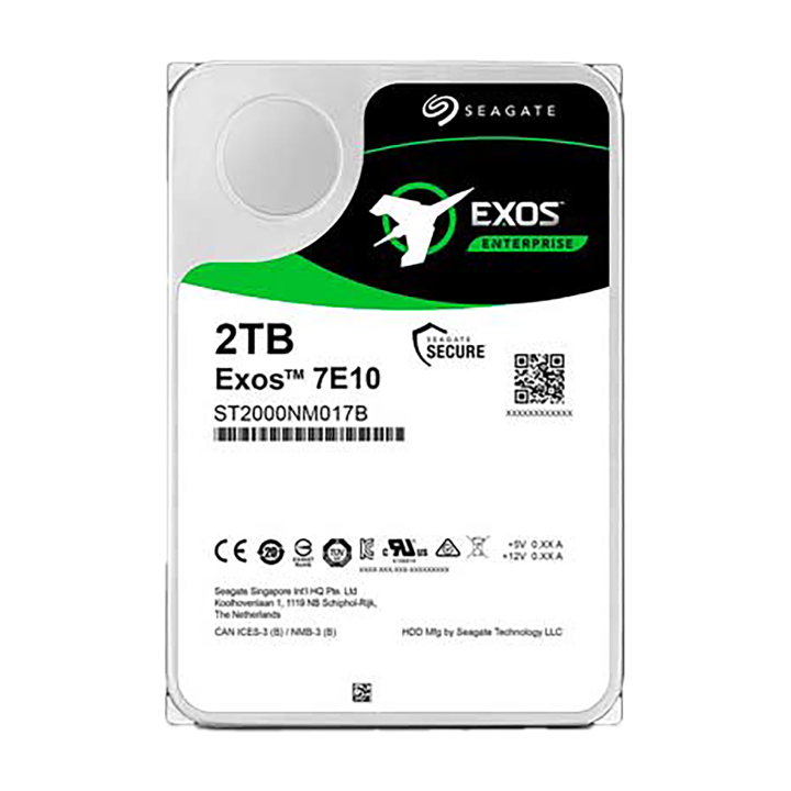 Ổ cứng HDD Seagate Exos 7E10 2TB SATA 3.5″ ST2000NM017B