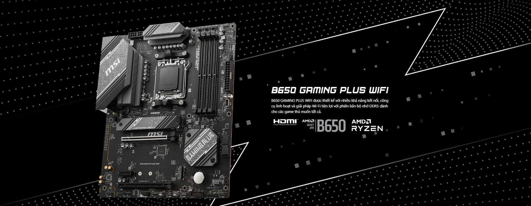 Mainboard MSI B650 GAMING PLUS WIFI