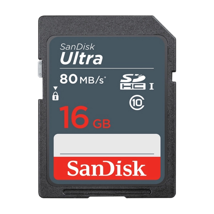 Thẻ nhớ SDHC 16GB SanDisk Ultra SDSDUNS-016G-GN3IN