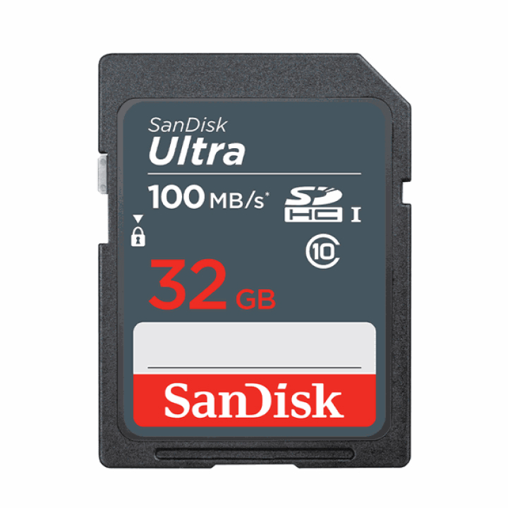 Thẻ nhớ SDHC 32GB SanDisk Ultra SDSDUNR-032G-GN3IN